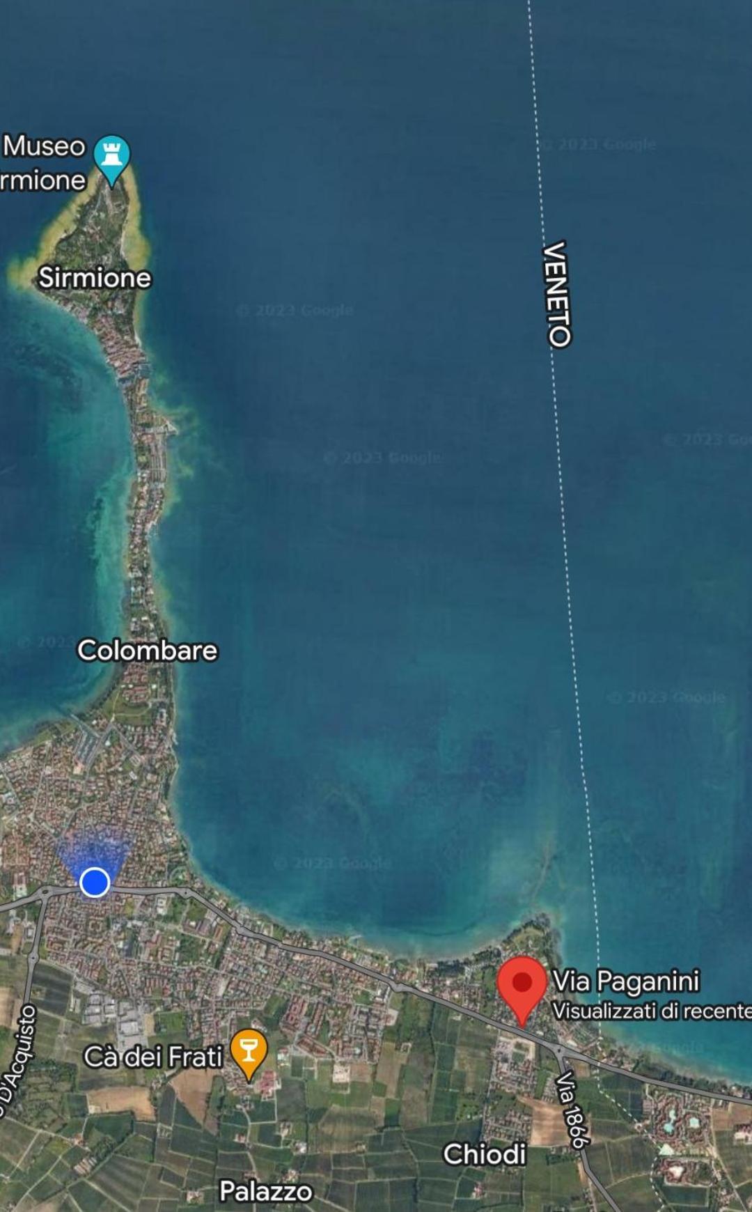 Casa Vittoria Sirmione Punta Gro Con Piscinaアパートメント エクステリア 写真